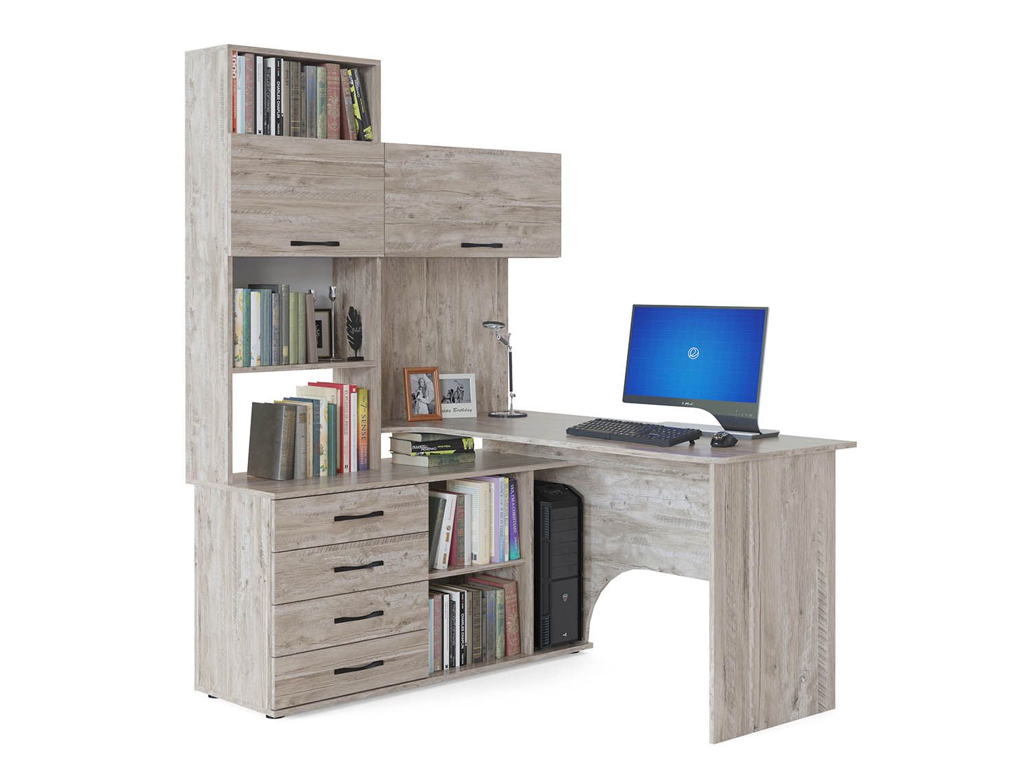 Компьютерный стол КСТ-14.1Л Дуб Юкон