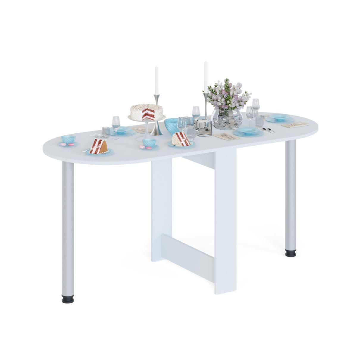 Стол раскладной СП-17 / Белый