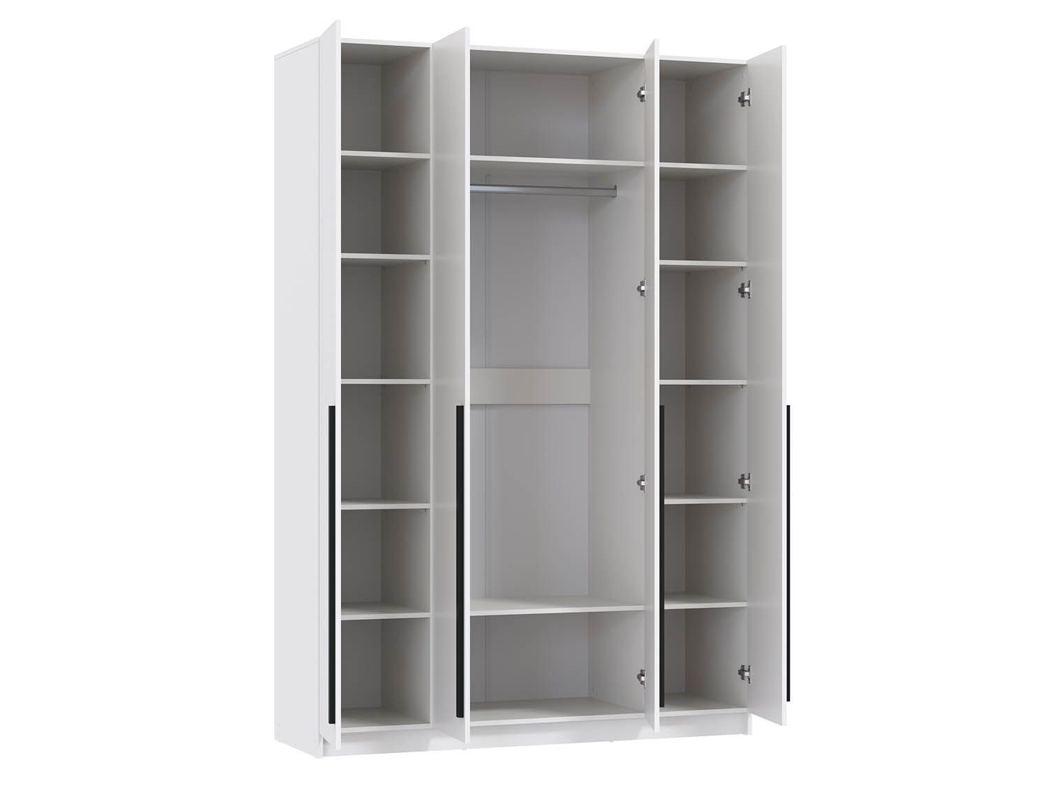 Брандо шкаф для одежды 67.13 ЛДСП Белый