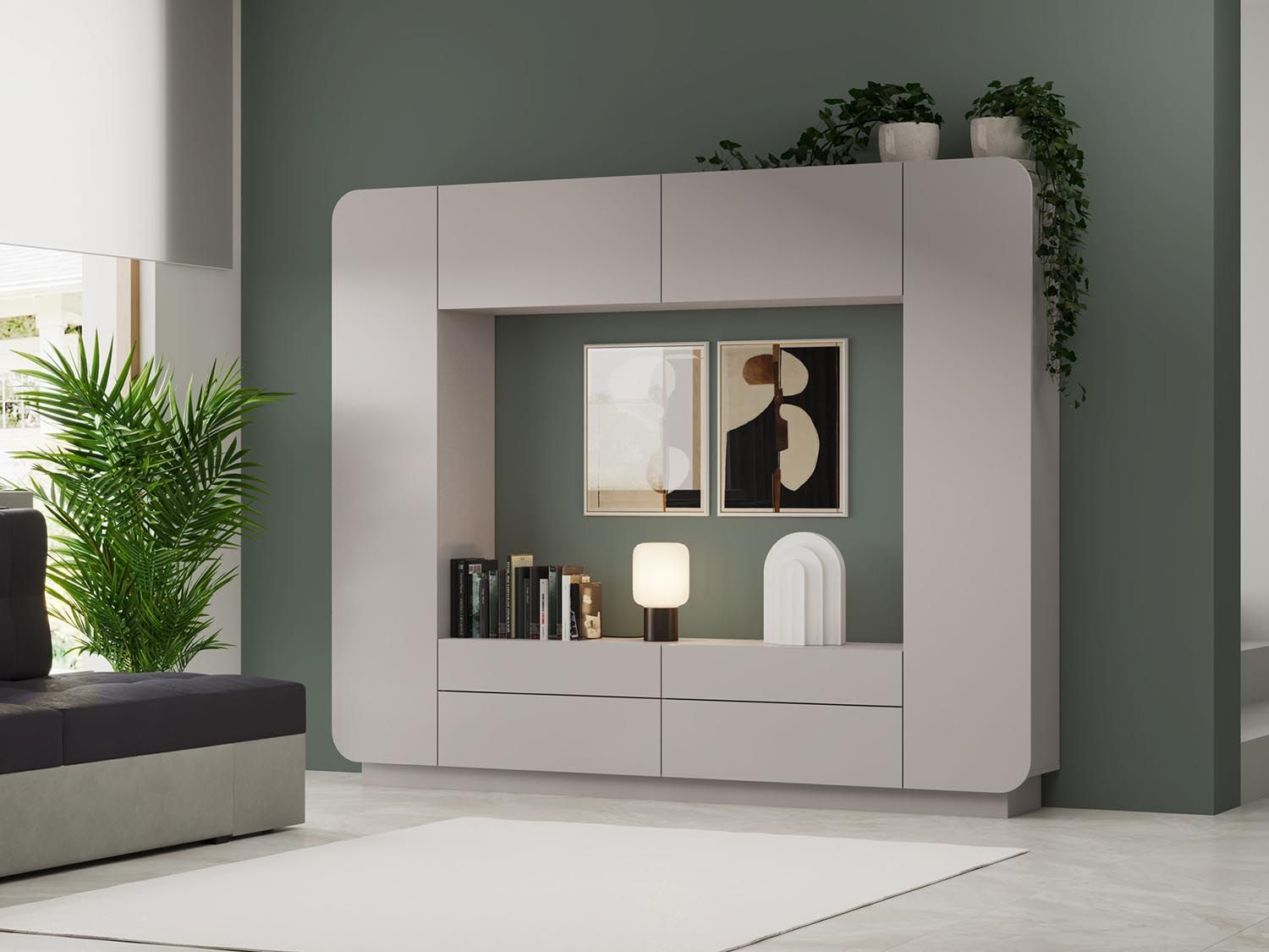 Стенка Лаванда-2 Кашемир