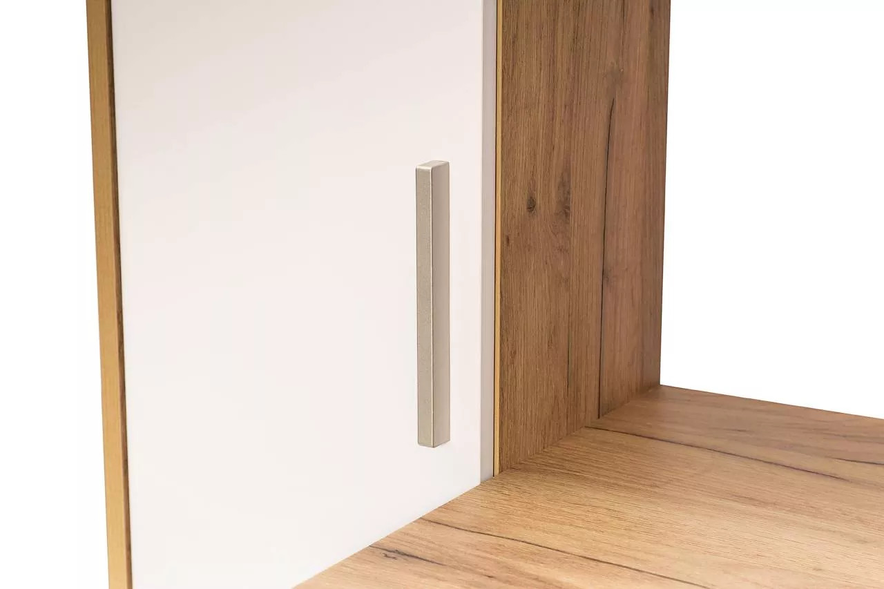 Лайт Стол письменный 03.243 Дуб Золотой/Белый