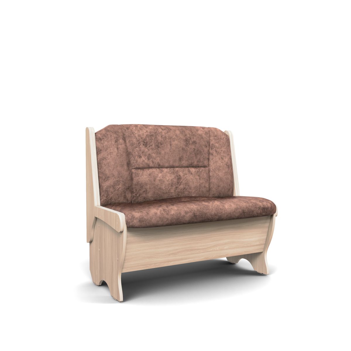 Скамья Лотос 950 ясень светлый/коньяк