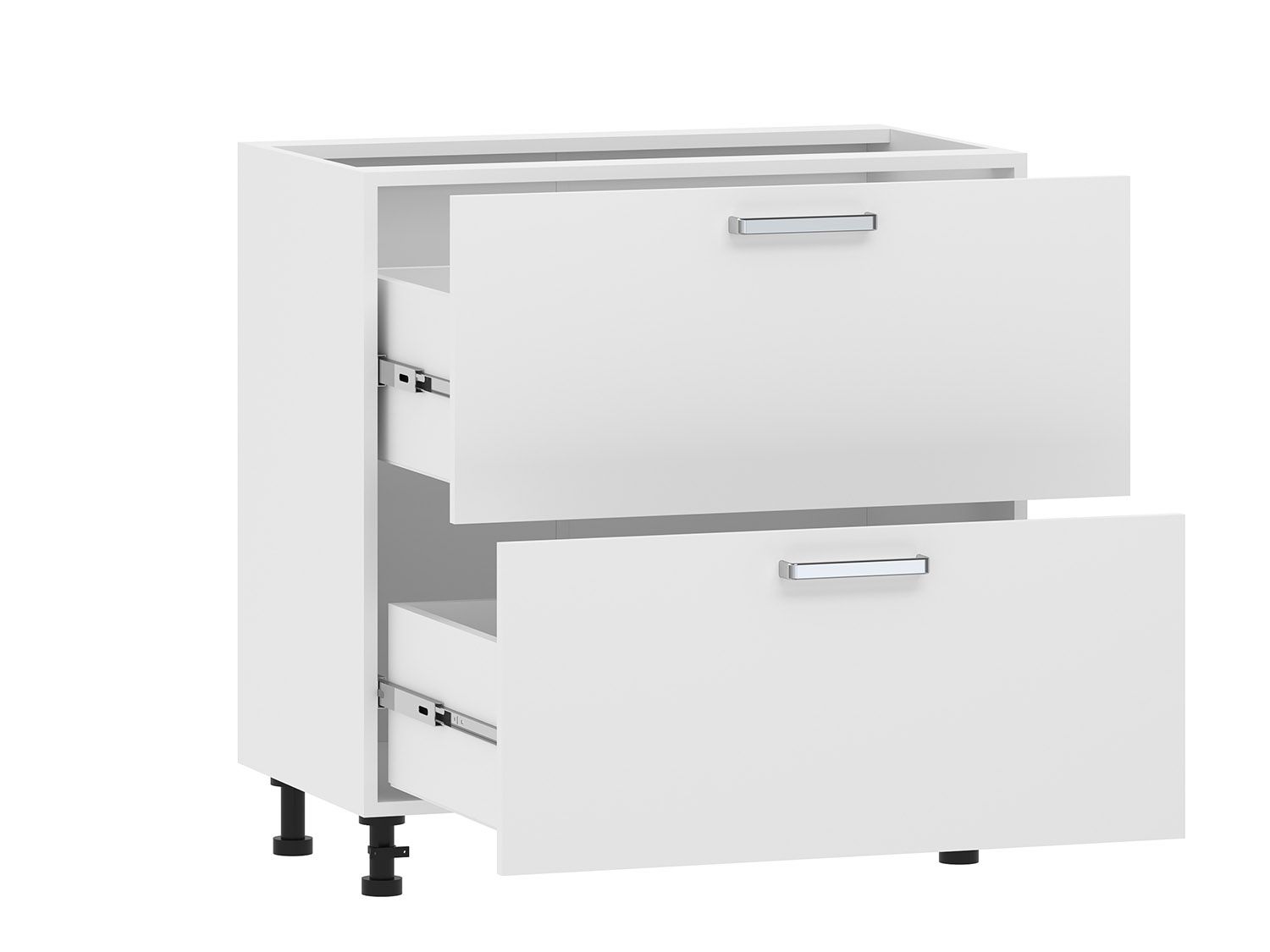 Кухня Борги комплект 8 Белый / Белый