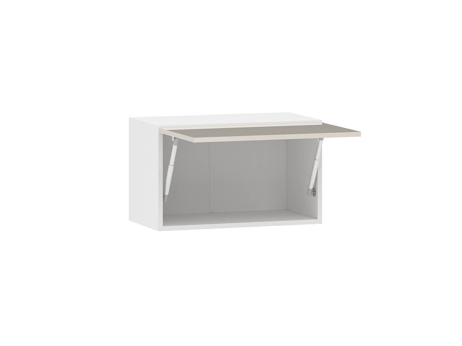 Арли 100.88.600 шкаф навесной Белый / Кашемир