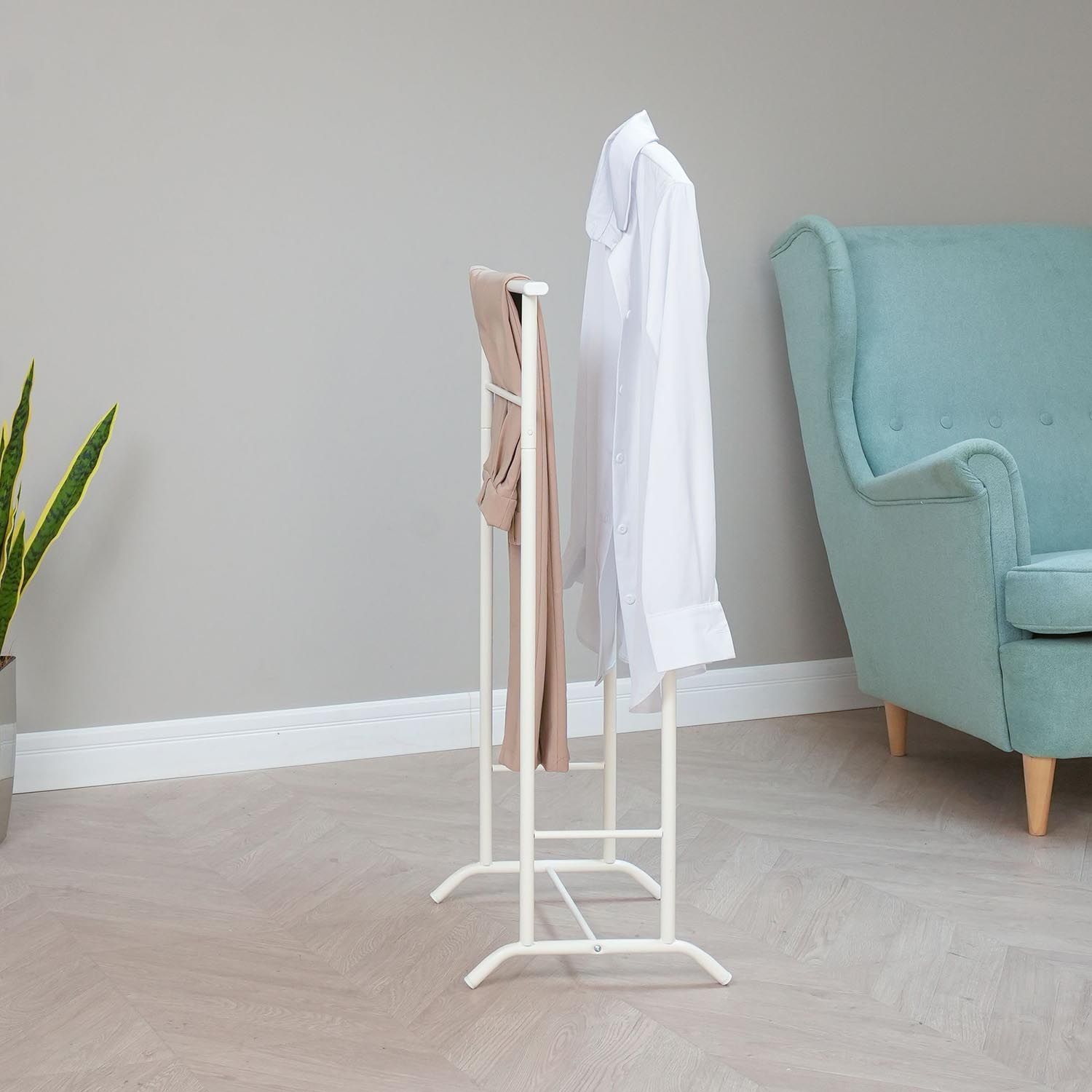 Вешалка костюмная Стиль 3 Белый