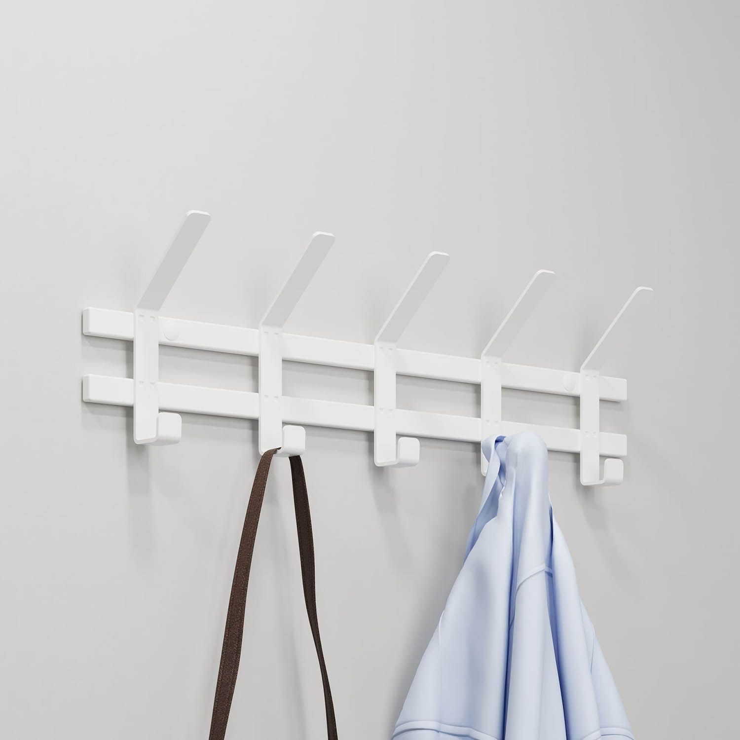 Вешалка настенная Торонто 5 Белый