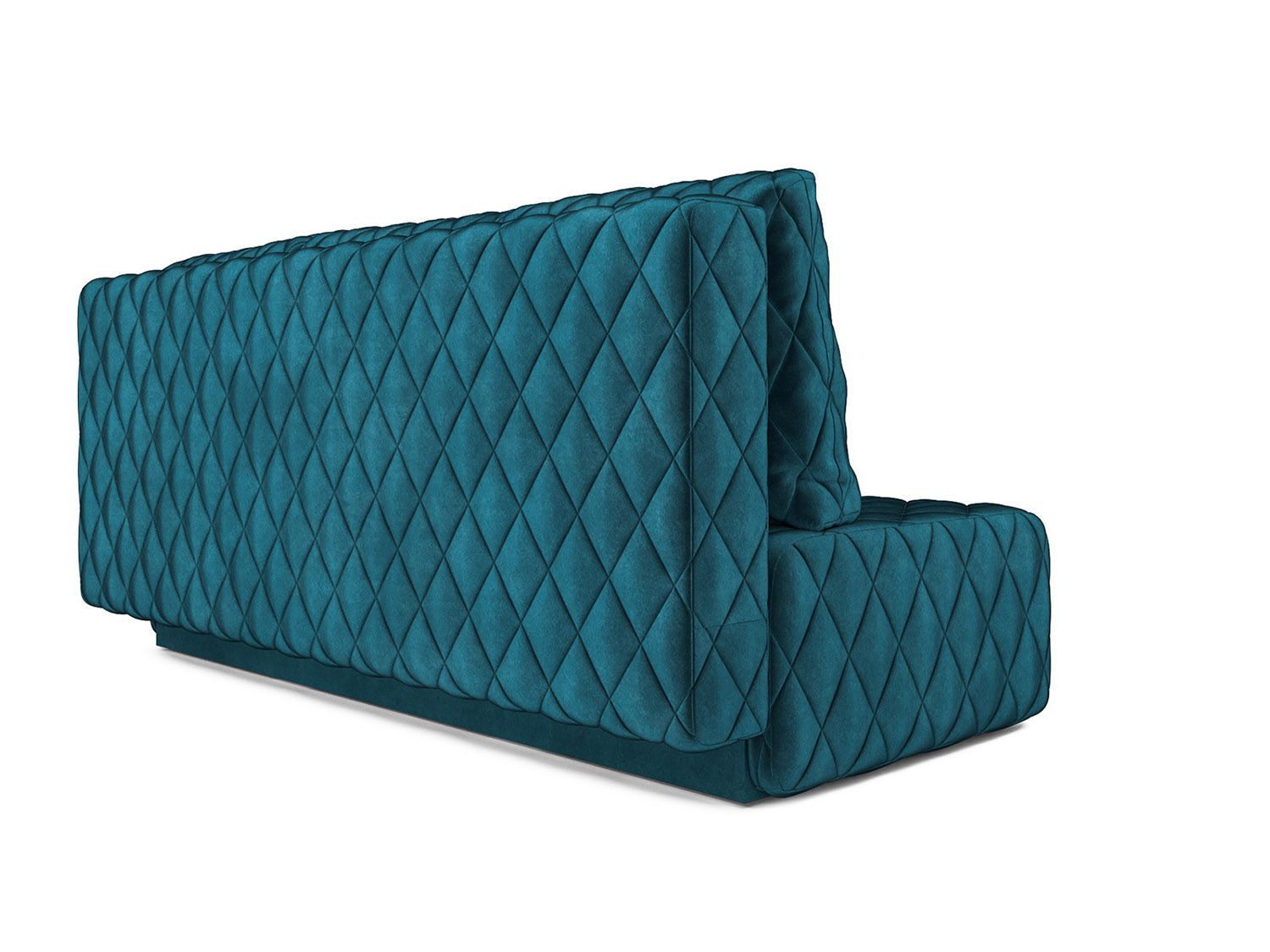 Диван Роял бархат сине-зеленый STAR VELVET 43 BLACK GREEN