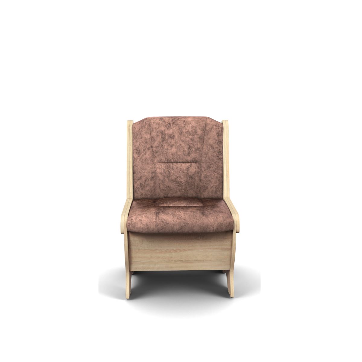 Скамья Лотос 550 дуб сонома/коньяк