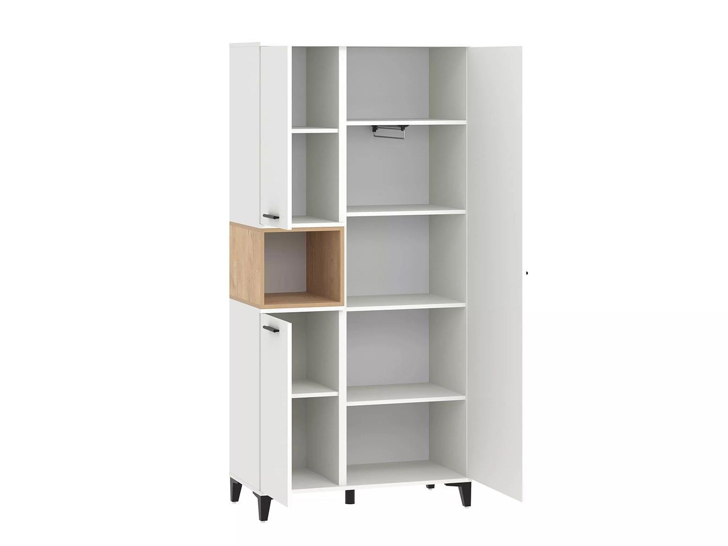 Гостиная Bergen 2 белый/Дуб Бунратти