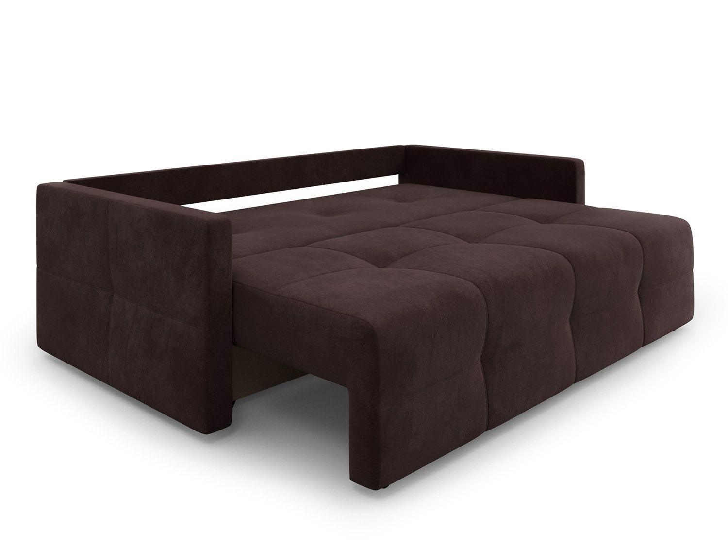 Диван Марсель №2 велюр шоколадный / HB-178/16