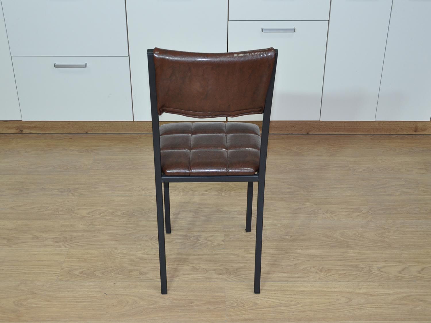 Стул Т / черный/коричневый