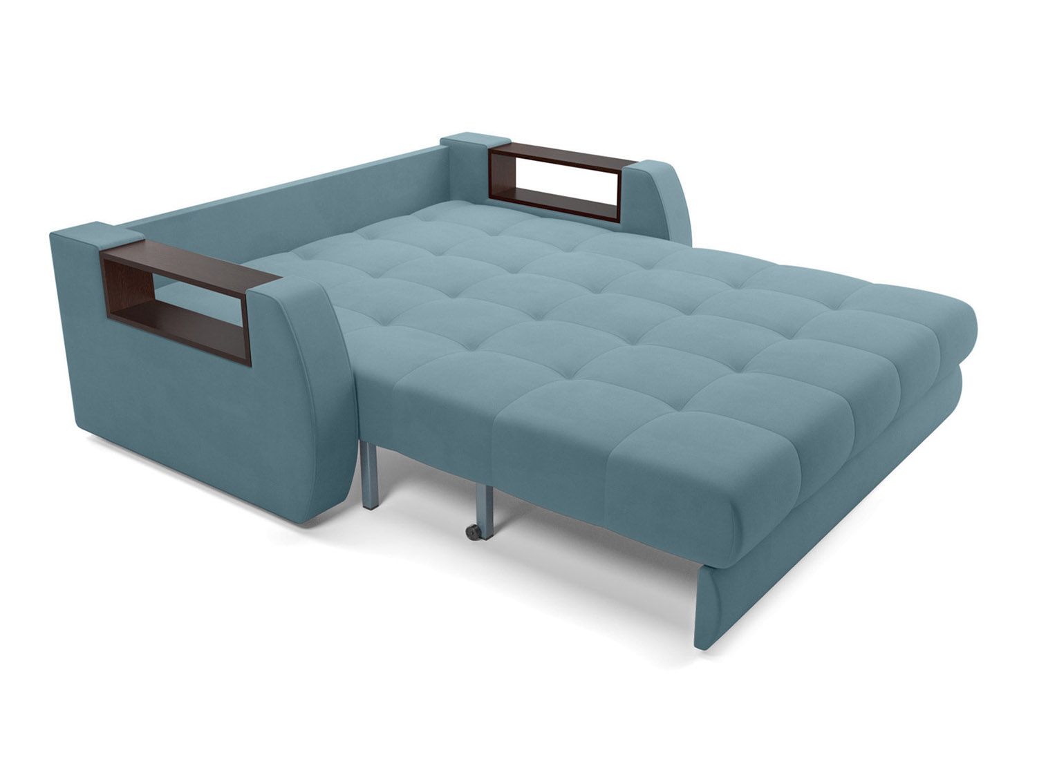 Диван Аккордеон Барон №3 Голубой Luna 089