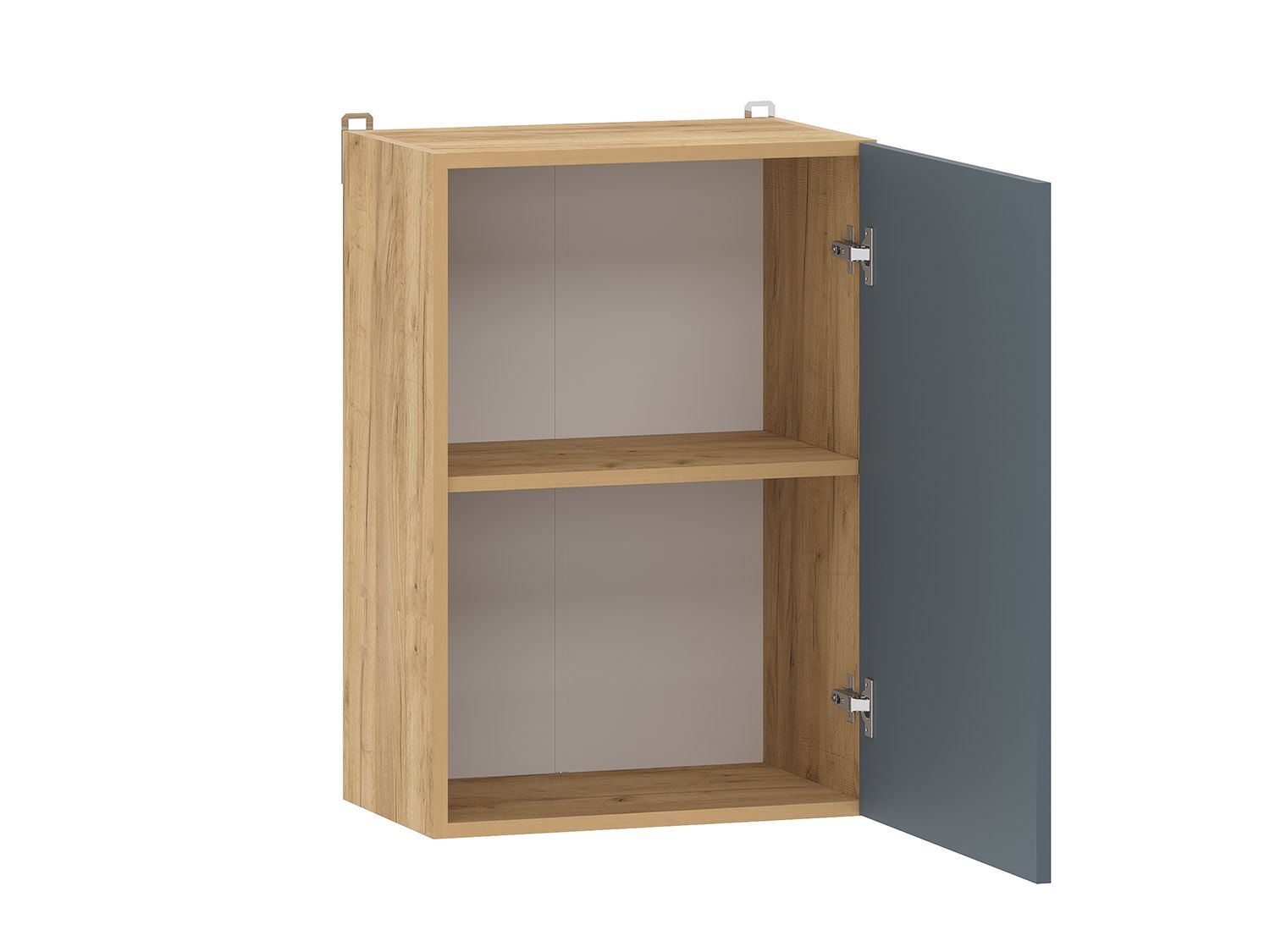 Борги 100.30 шкаф навесной (500) Дуб Крафт золотой / Маренго