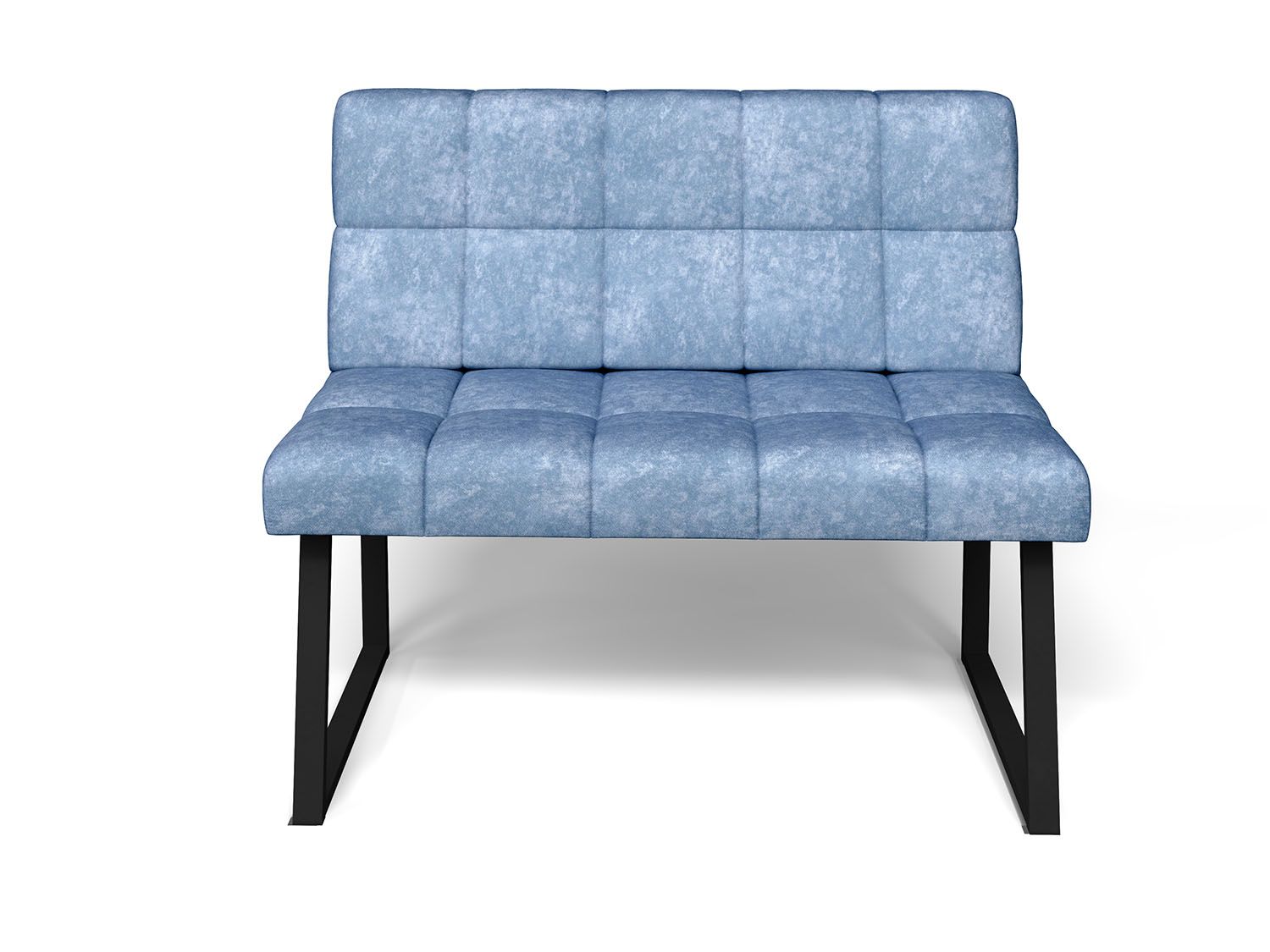 Кухонный диван Реал МД 1100 Лагуна/Черный муар