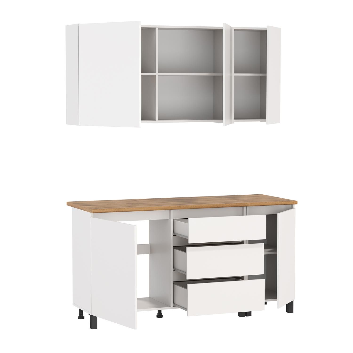 Кухня София 1600 белый