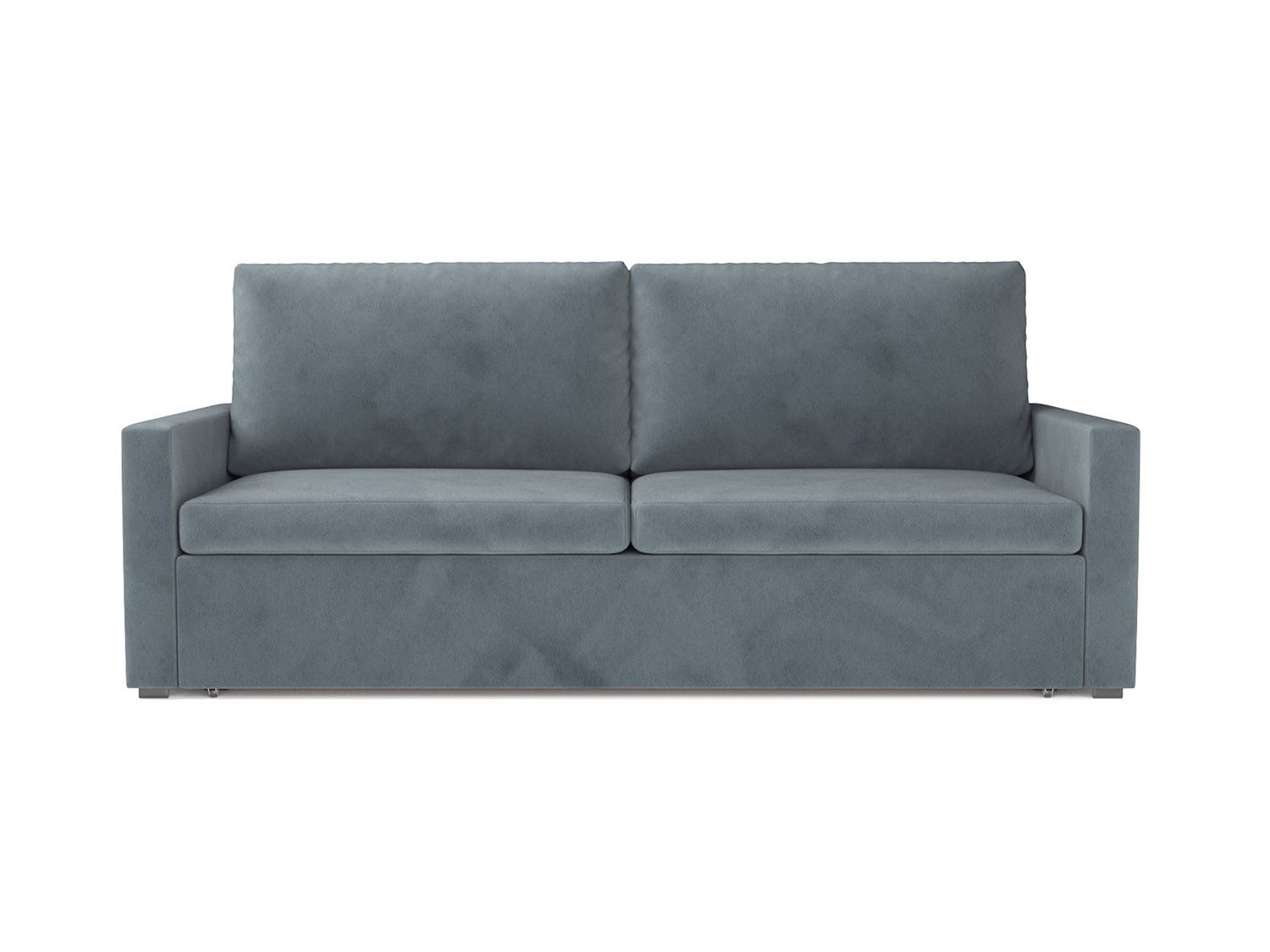 Диван Поло велюр серо-синий HB-178 26