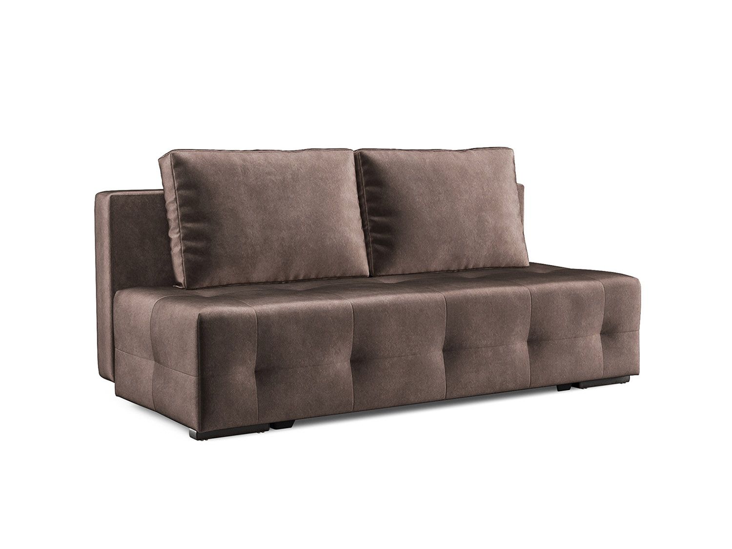 Диван Марсель №1 бархат шоколадный STAR VELVET 60 COFFEE