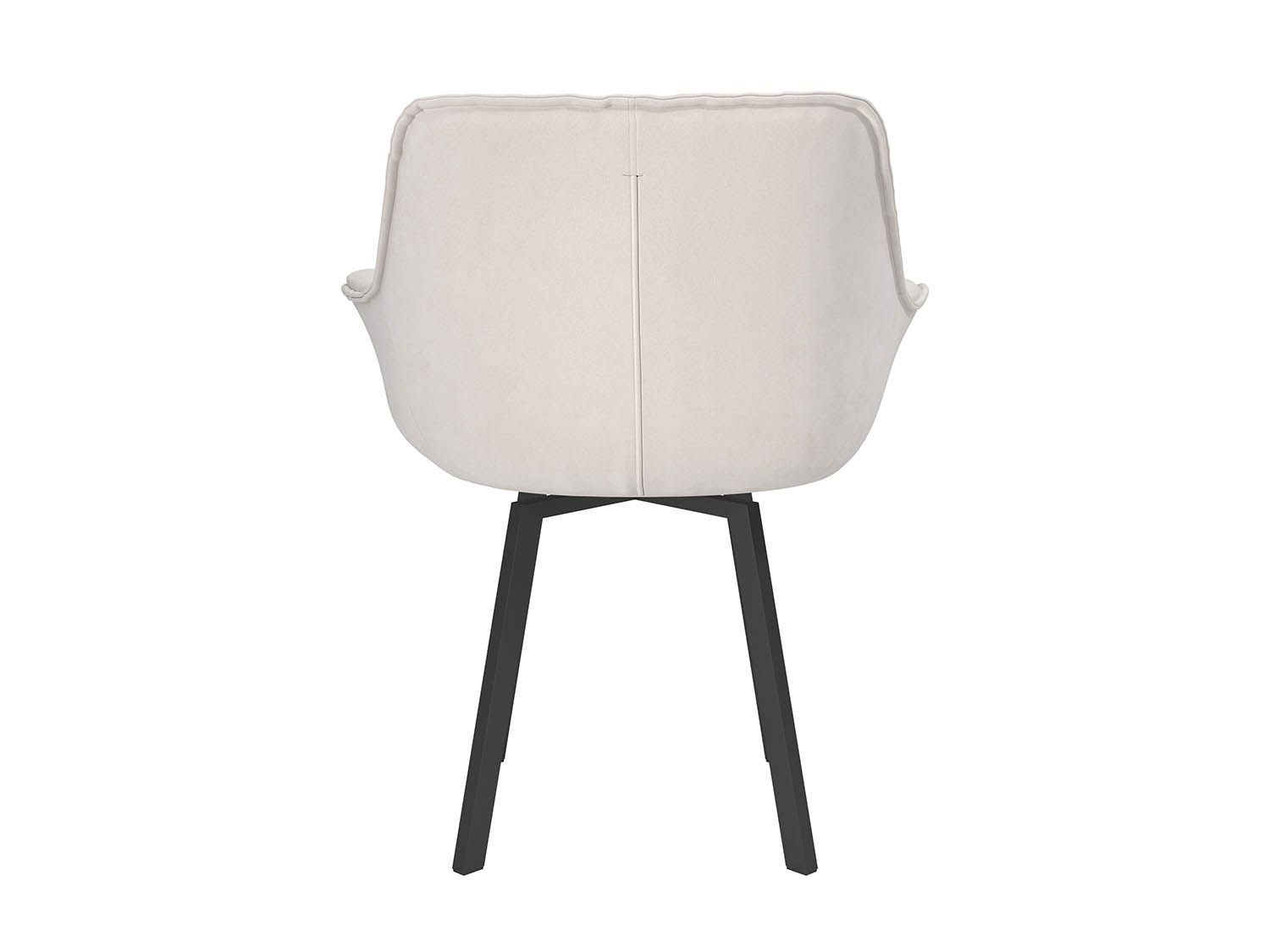 Квинта стул велюр тенерифе крем / черный