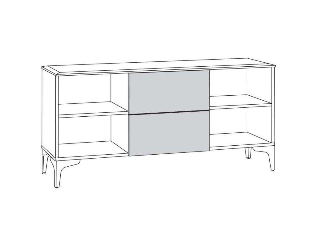 Валенсия тумба под ТВ 16.45 Белый