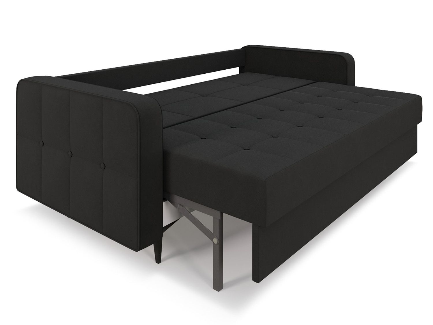 Диван Снеп велюр чёрный НВ-178 17