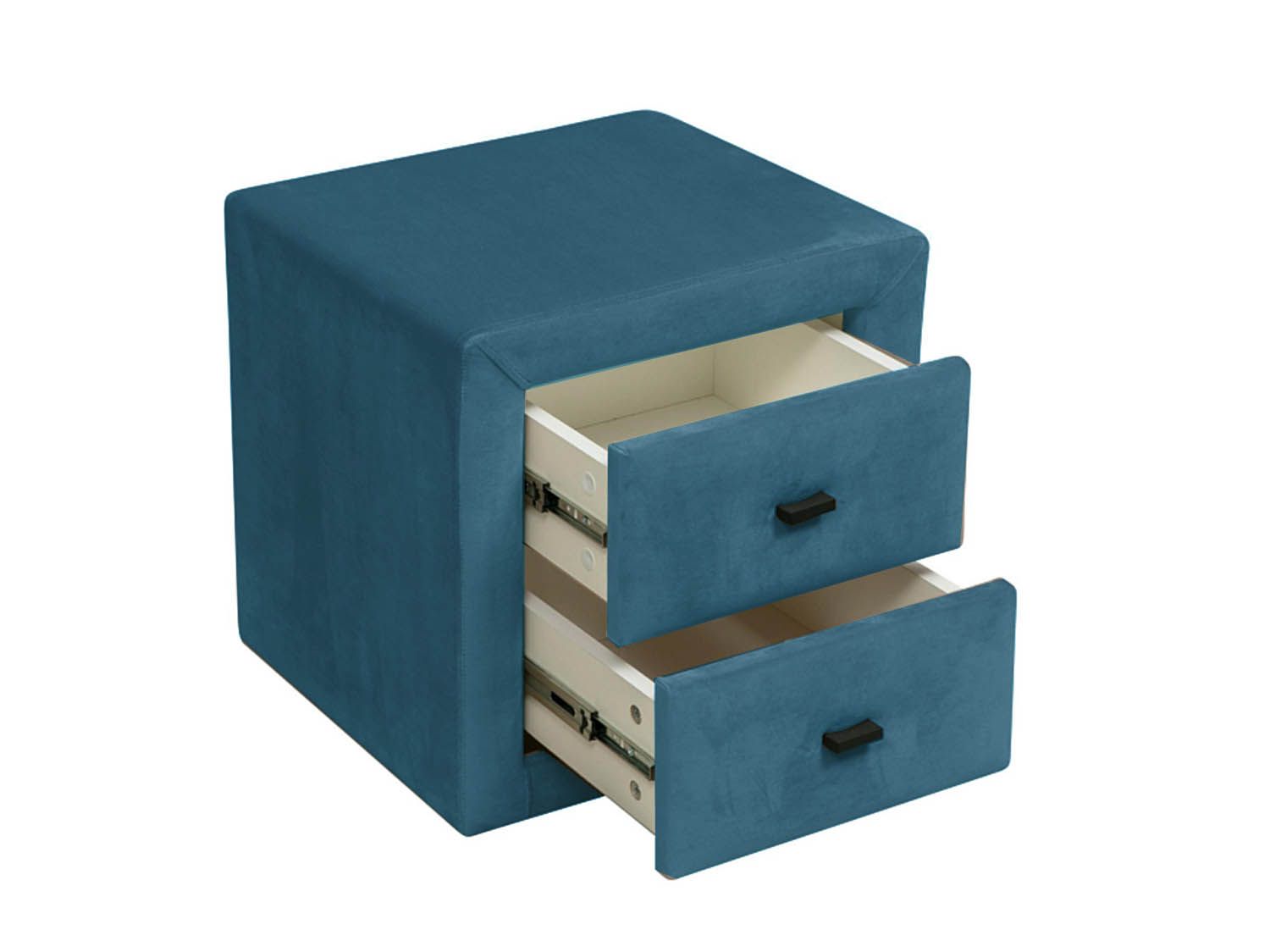 06.34-01 тумба прикроватная Гамма велюр изумруд