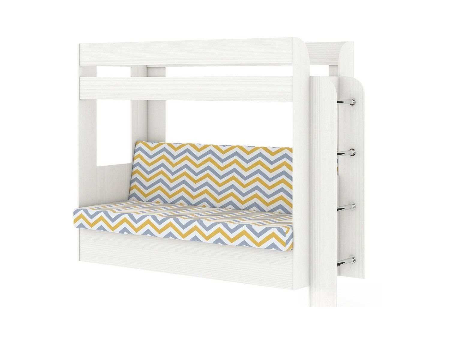 Карамель 75 кровать-диван Бодега Светлый / Ткань RikkoYellow