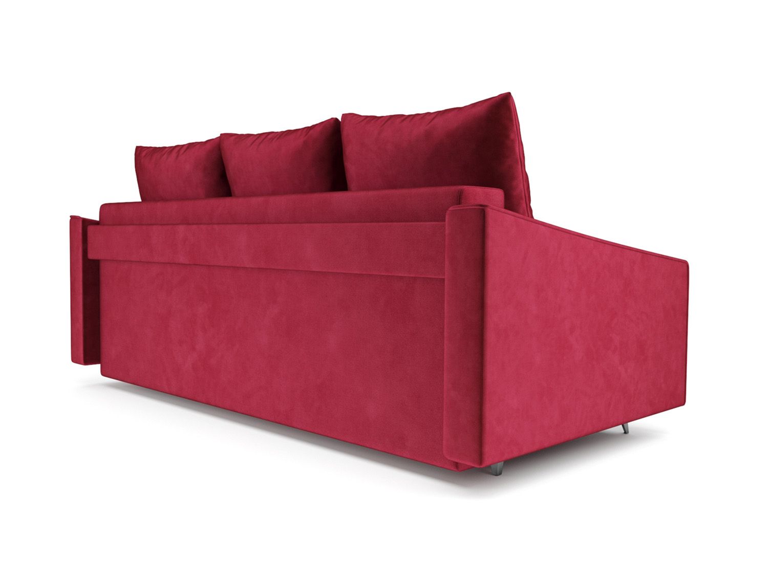 Диван Уэльс бархат красный/ STAR VELVET 3 DARK RED