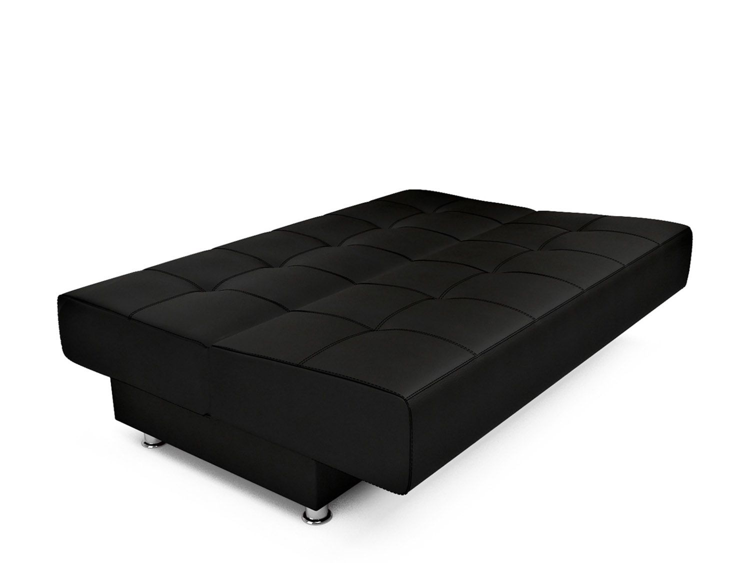 Диван Мария экокожа черная