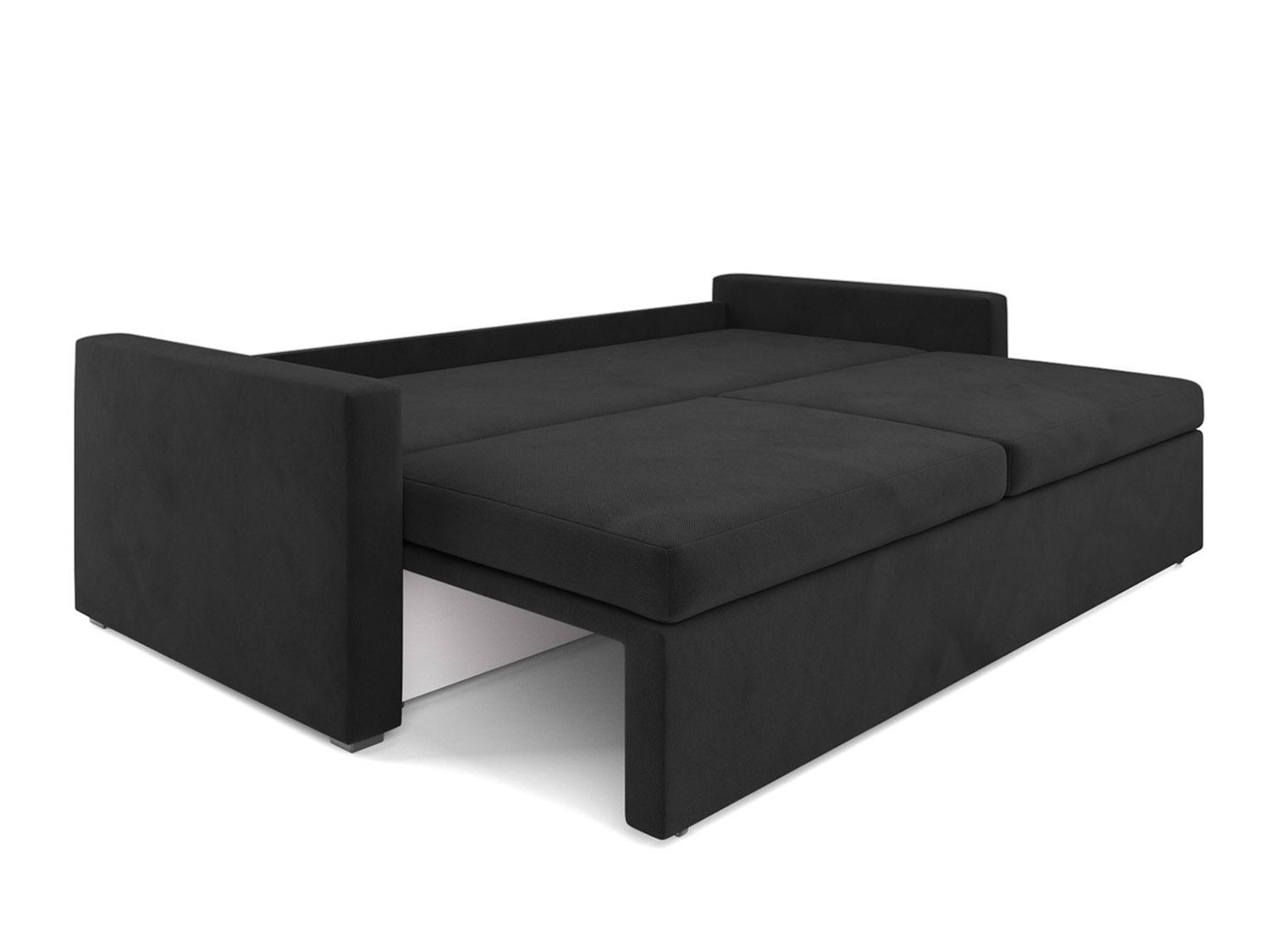 Диван Поло велюр чёрный НВ-178 17