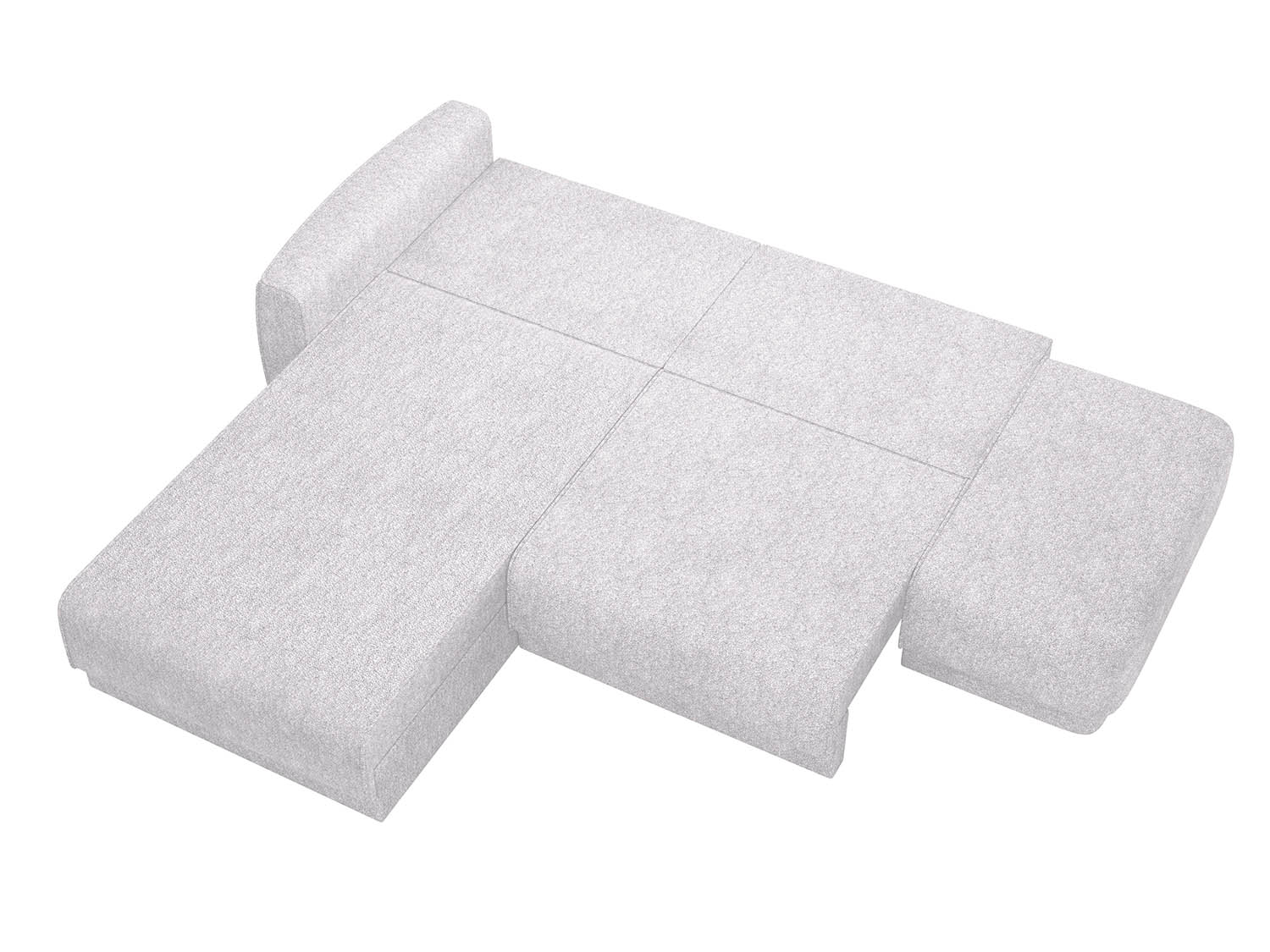 Женева SOPF ЛЕВЫЙ диван-кровать угловой еврокнижка / Бриллиант