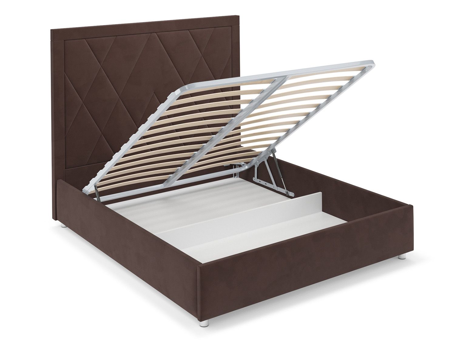 Кровать Треви велюр молочный шоколад НВ-178 13 160