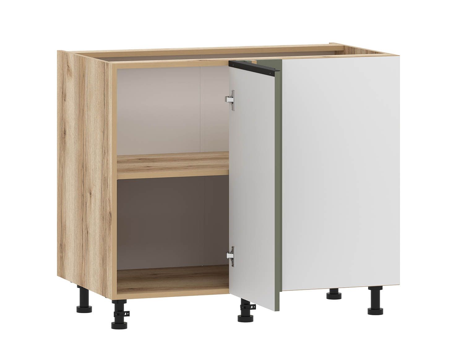 Норвуд 100.62.1000 тумба кухонная угловая Дуб Делано / Олива