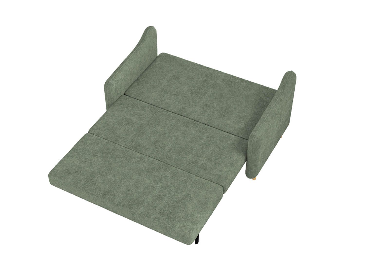 Диван-кровать Селена / велюр барни олива