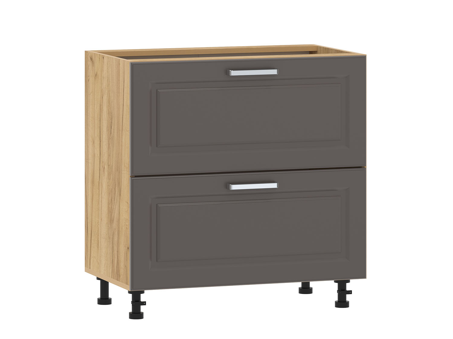 Вокс 100.05 800 тумба кухонная / Дуб крафт золотой/Графит