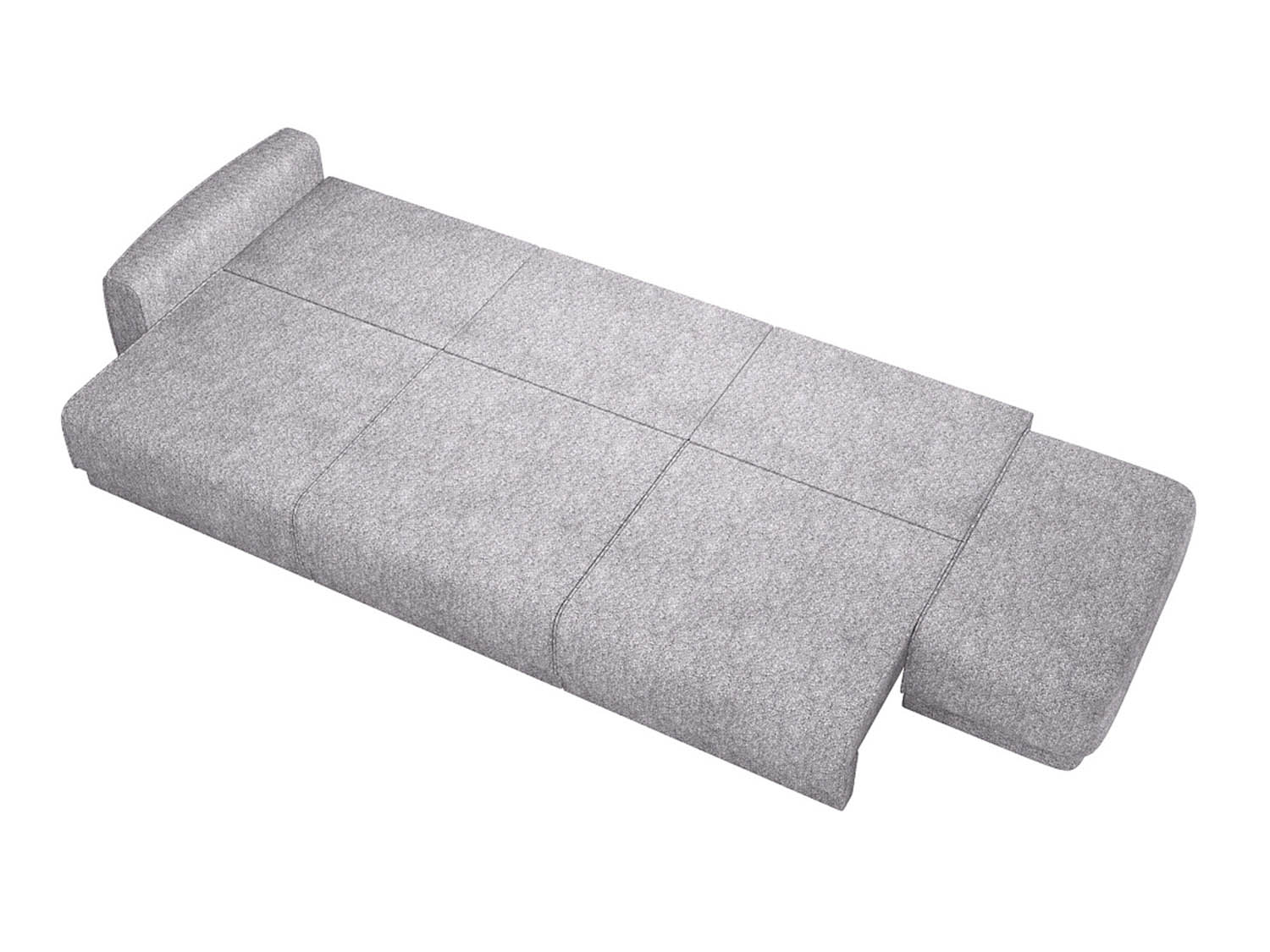 Женева 3SPF ПРАВЫЙ диван-кровать еврокнижка / Сильвер