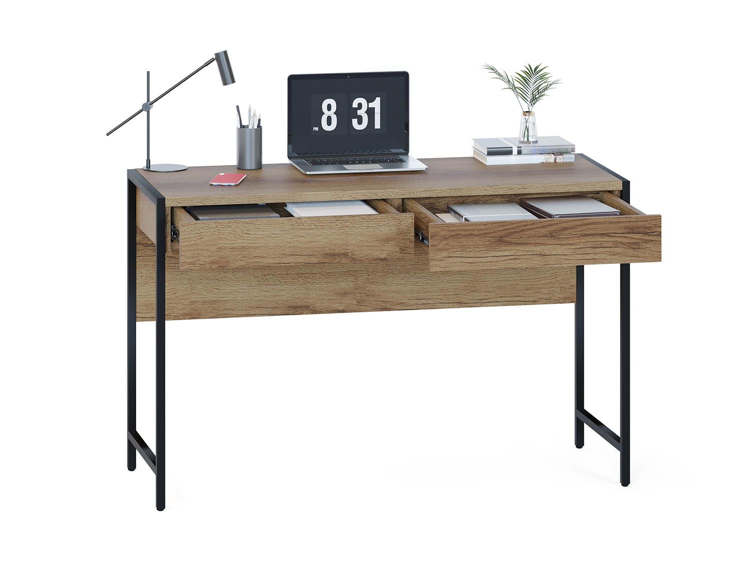 СПМ-402 Стол письменный Дуб Делано