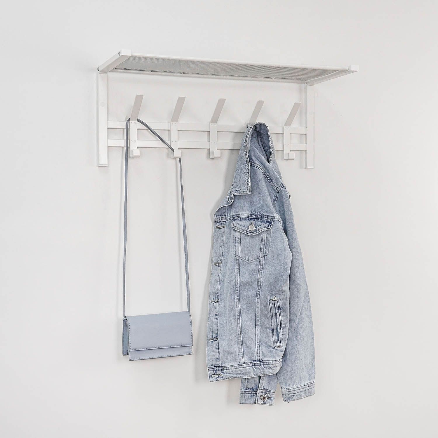 Вешалка с полкой Торонто 21 Белый