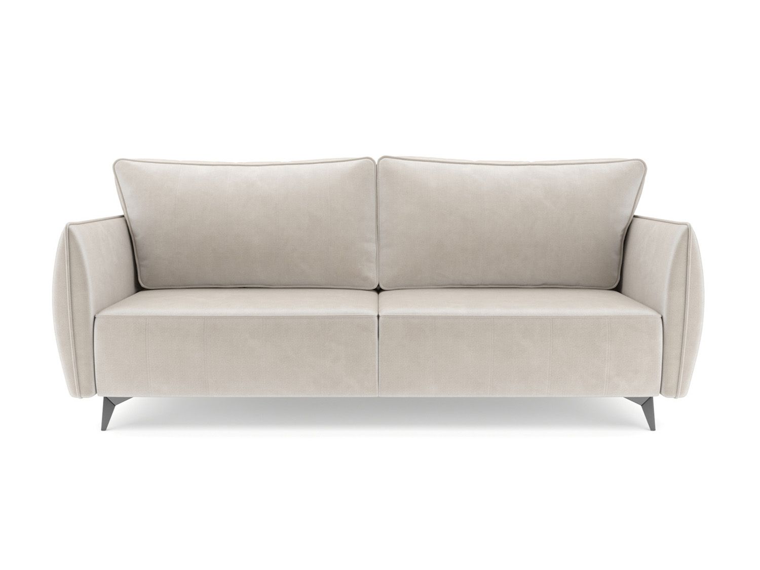 Диван Осло бархат бежевый STAR VELVET 6 LIGHT Beige