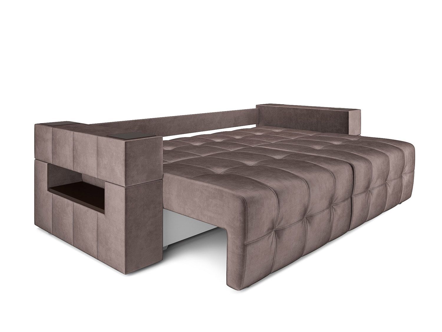 Диван Венеция бархат шоколадный STAR VELVET 60 COFEE