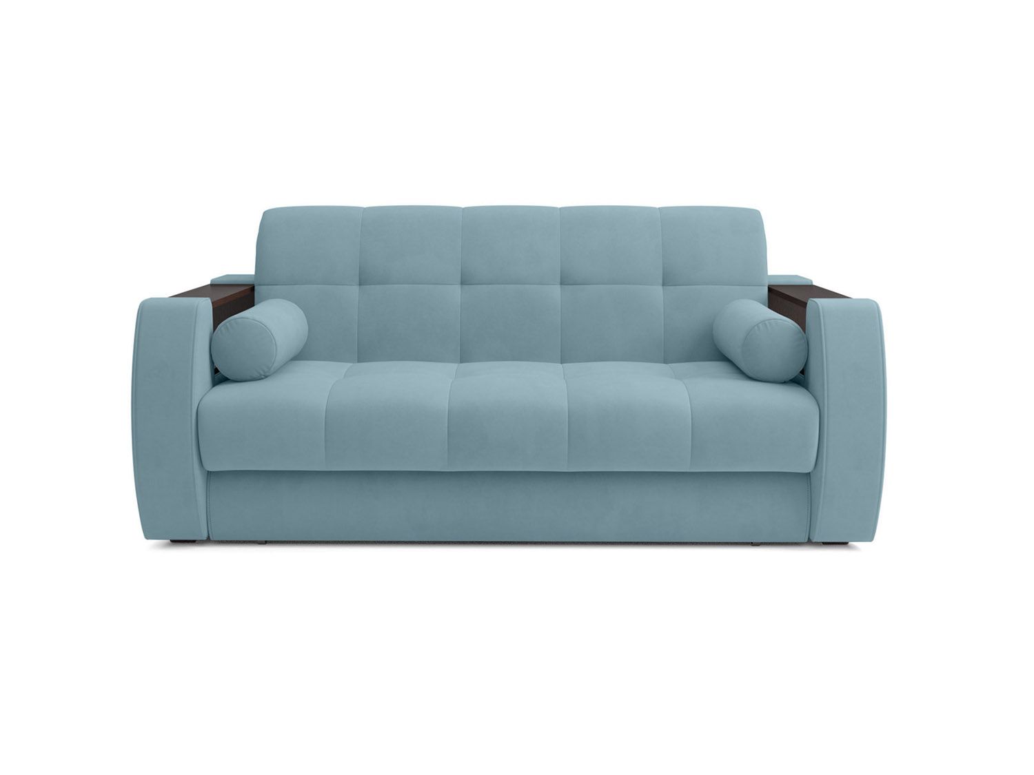 Диван Аккордеон Барон №3 Голубой Luna 089