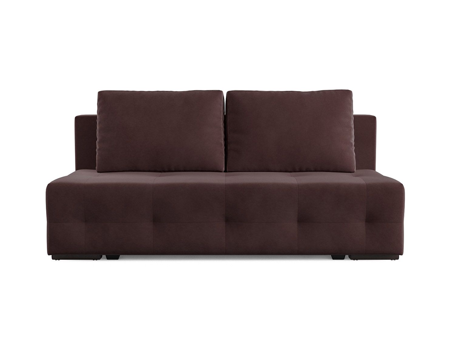 Диван Марсель №1 велюр шоколадный / HB-178/16