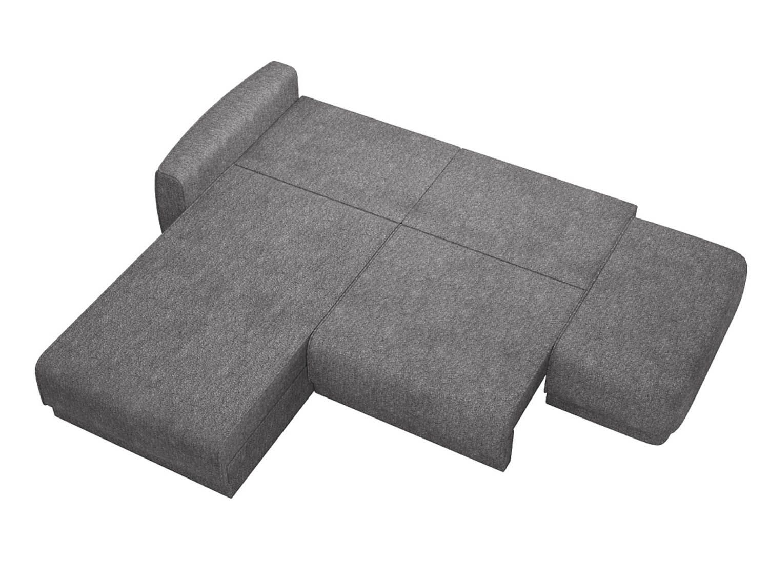 Женева SOPF ПРАВЫЙ диван-кровать угловой еврокнижка / Стоун