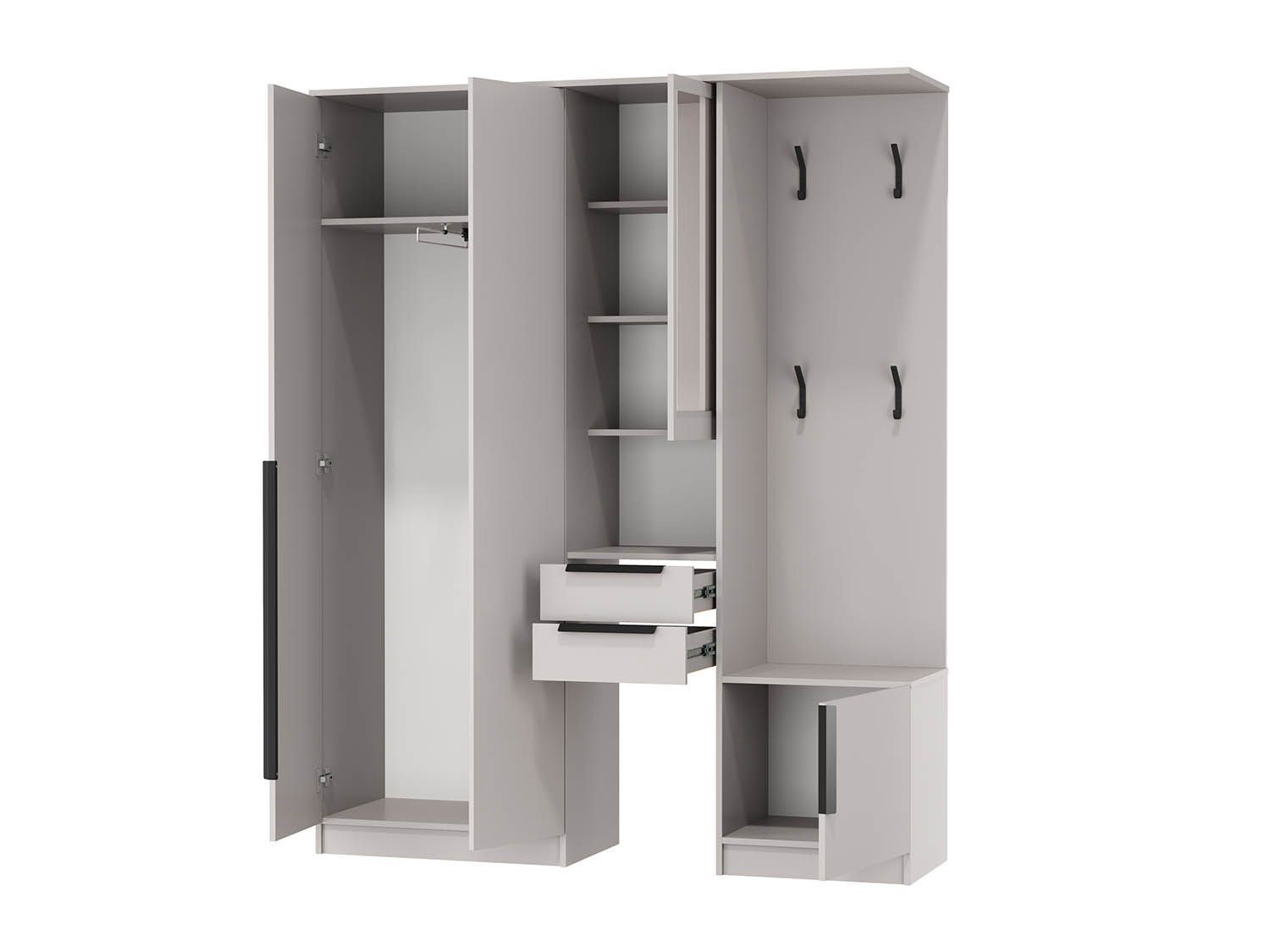 Шкаф комбинированный Дебют-5 / Кашемир