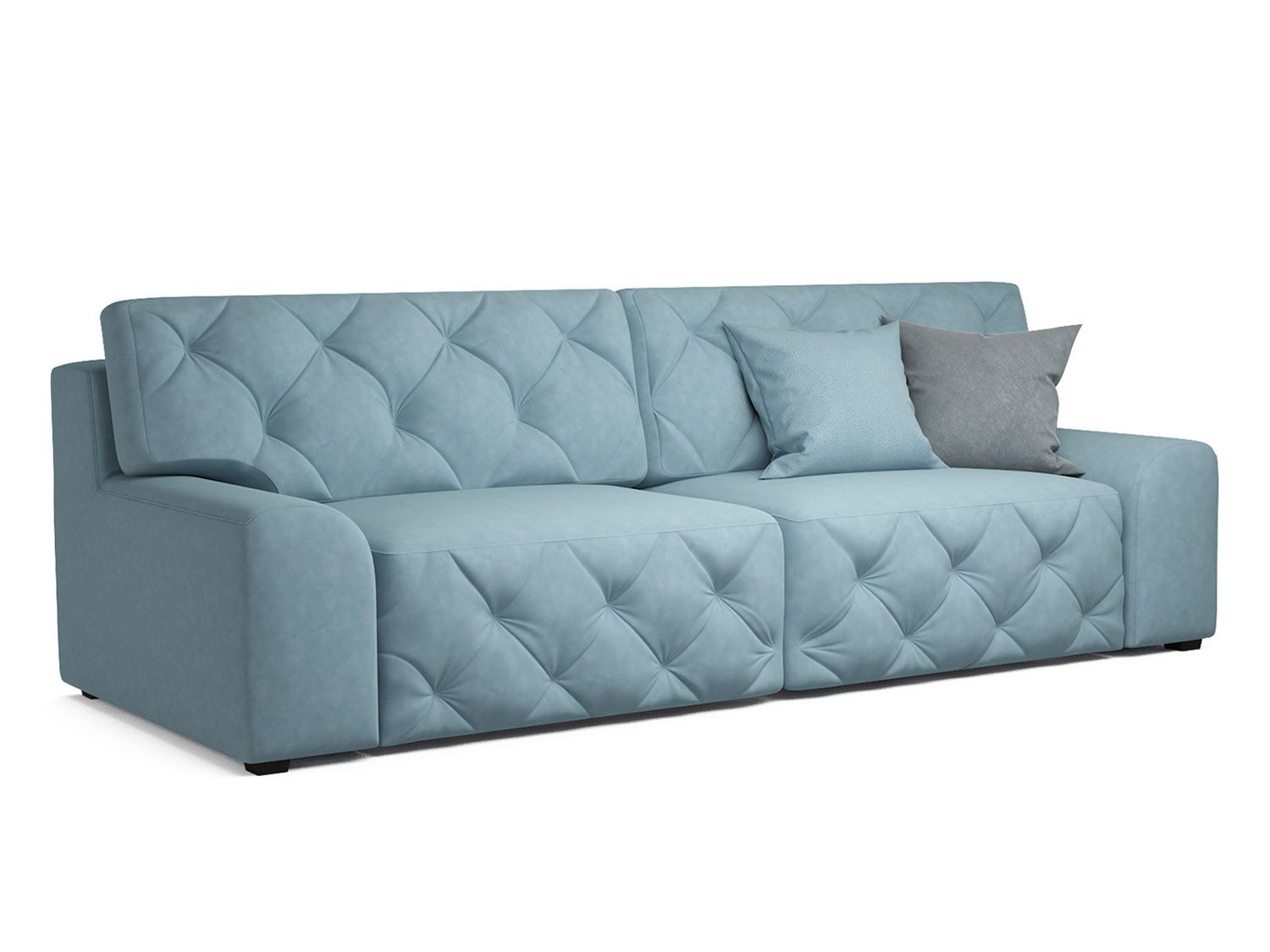 Диван Милан голубой  - Luna 089