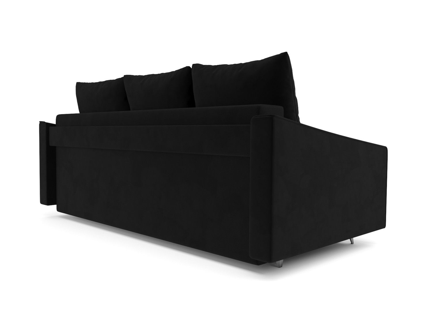 Диван Уэльс велюр чёрный НВ-178 17