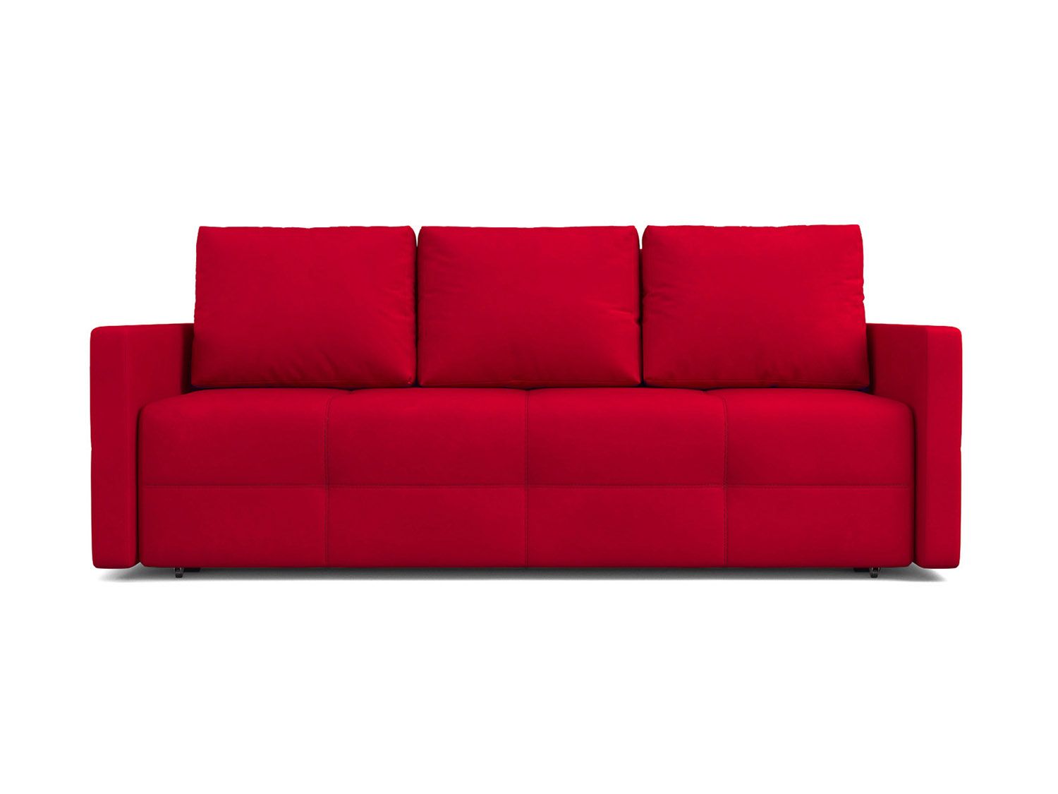 Диван Марсель №2 кордрой красный