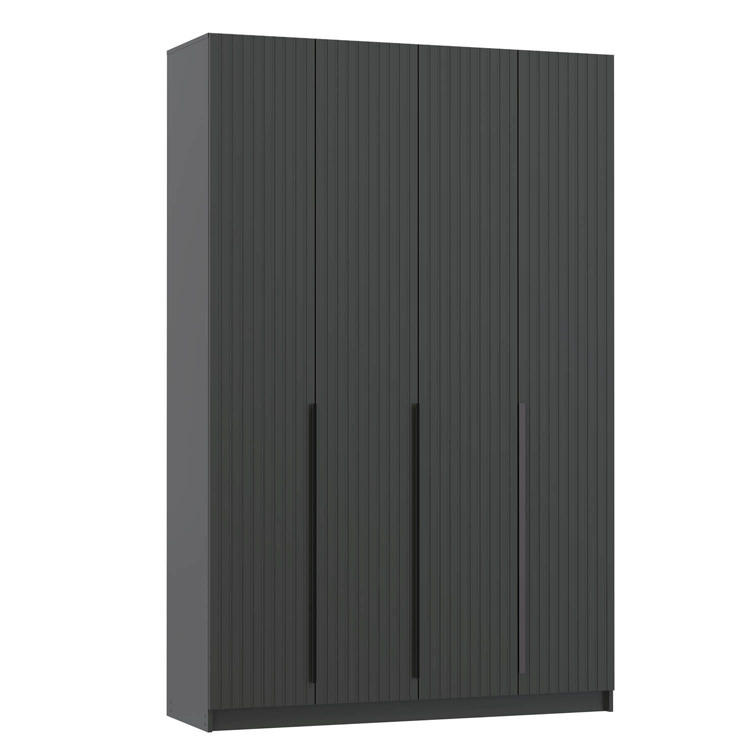 Брандо шкаф для одежды 67.09 МДФ Диамант серый