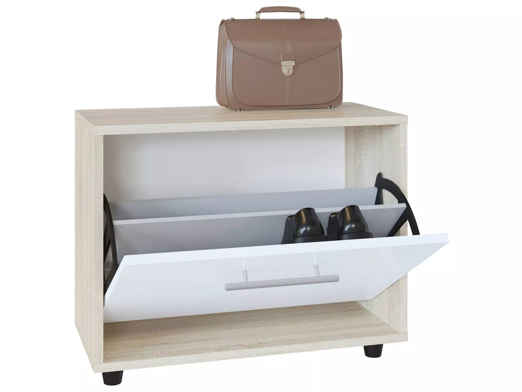 Тумба ТП-1 Дуб сонома/Беленый