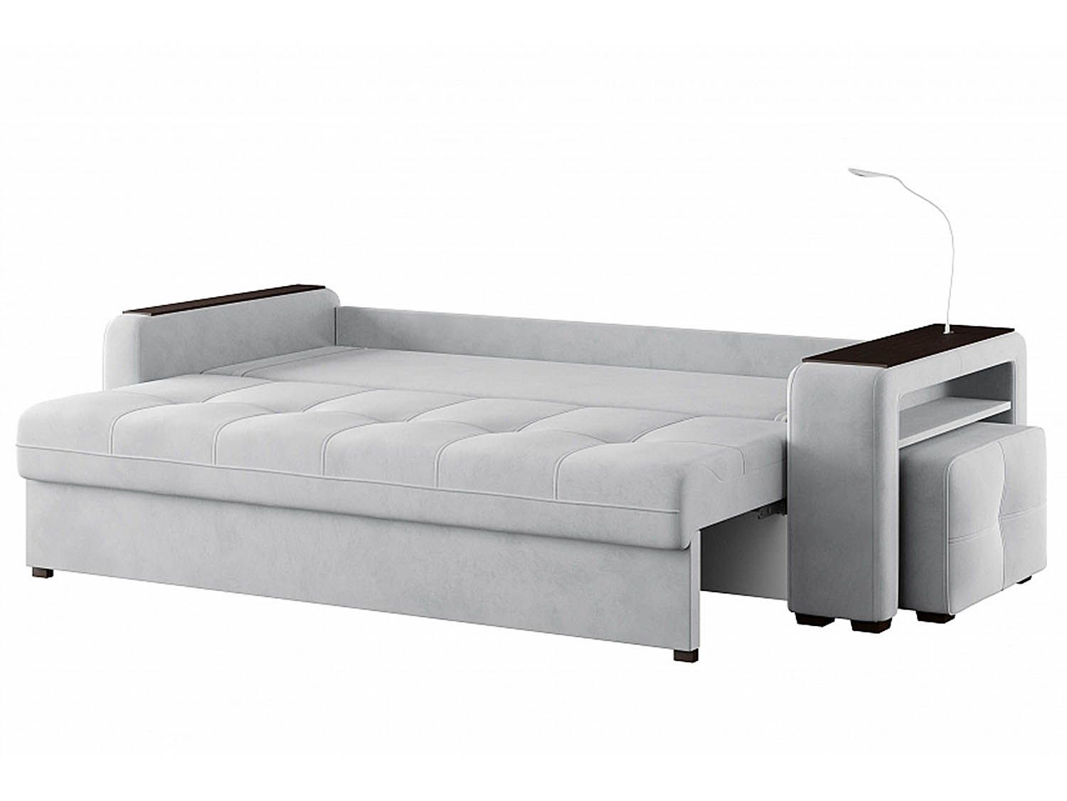 Диван Смарт 4 пуф справа Б3-3Т-Б4 СК Ультра Смог