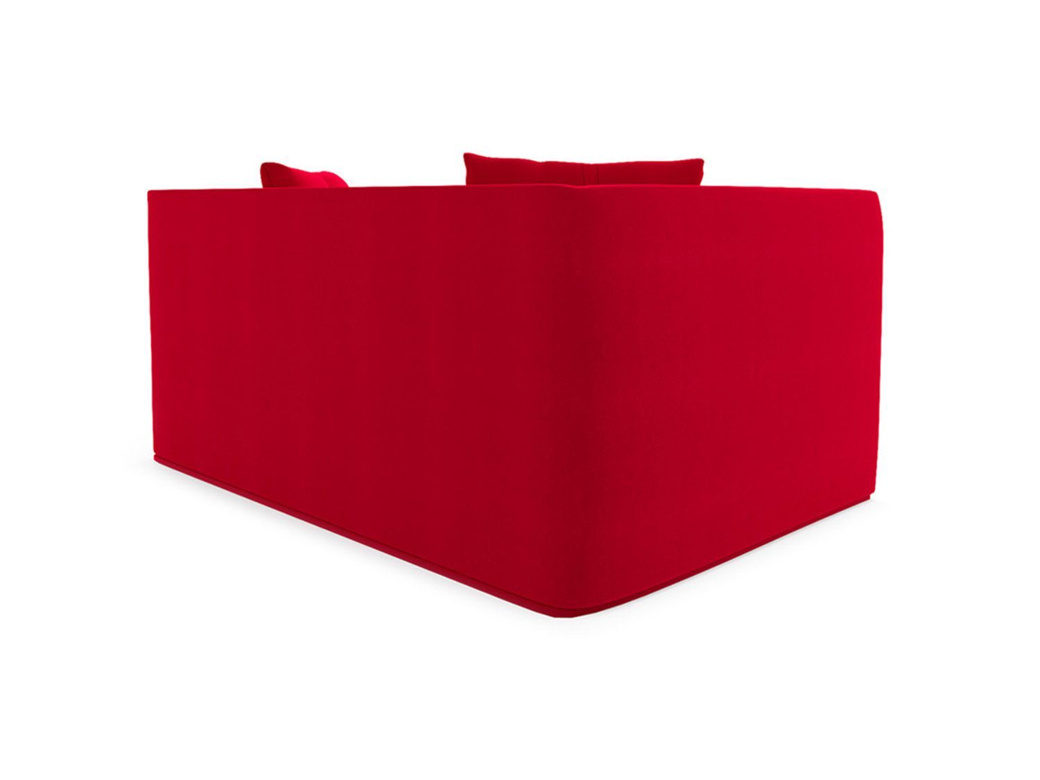 Диван Ассоль красный